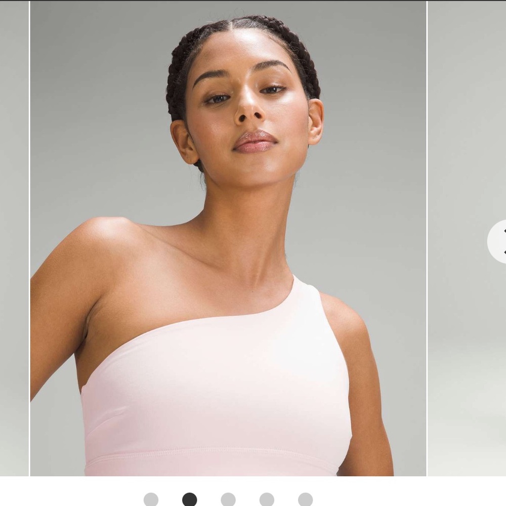 Lululemon Align Asymmetrical Bra Light Support C/D Cup Sz 8